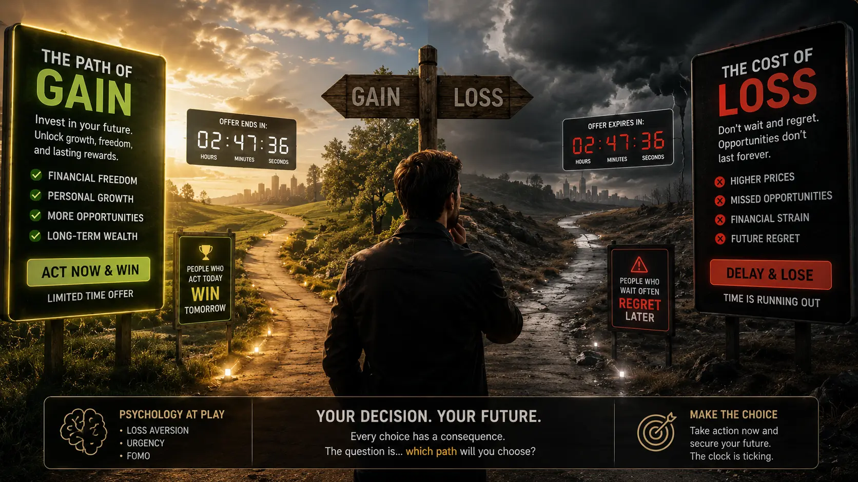 Loss Aversion Marketing: The Hidden Reason People Hate Losing