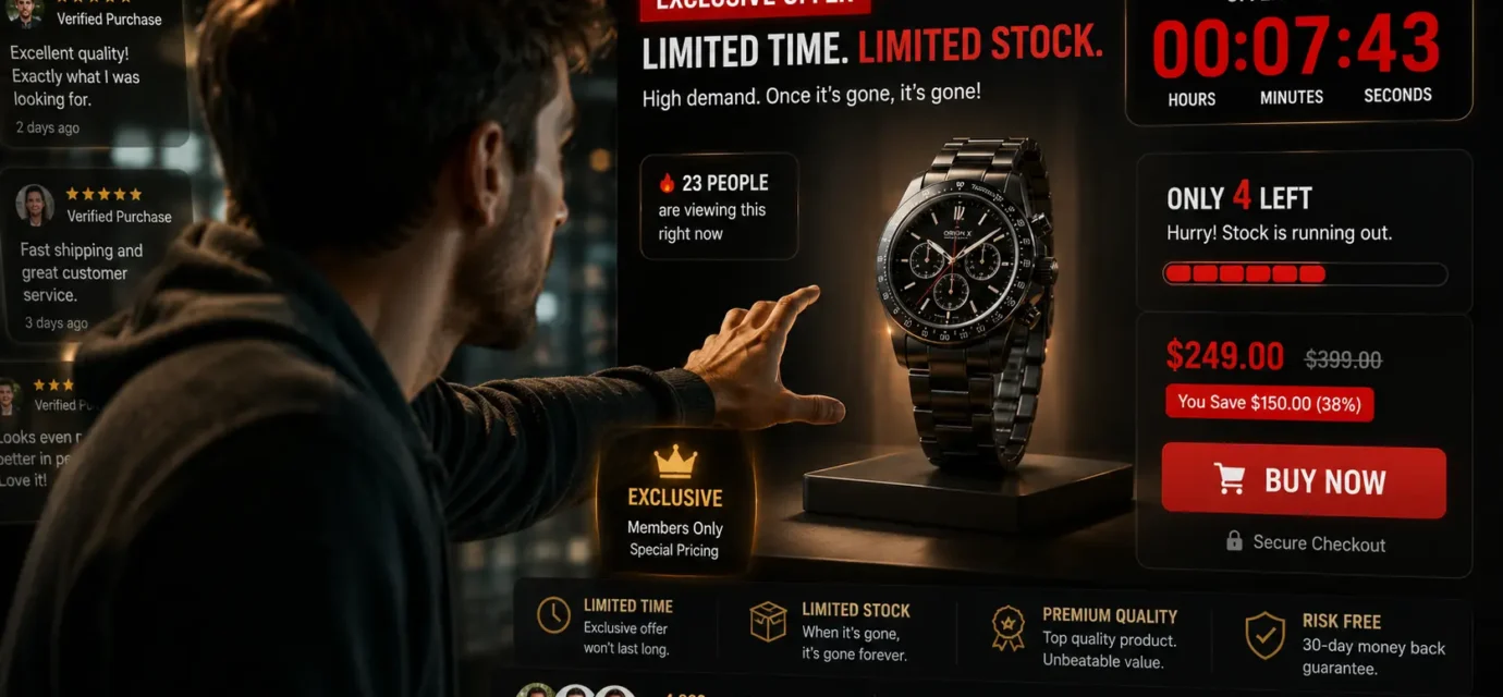 Scarcity Marketing: Why Limited Offers Feel More Valuable