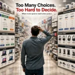 Many Choices: The Surprising Reason More Choices Can Hurt Sales